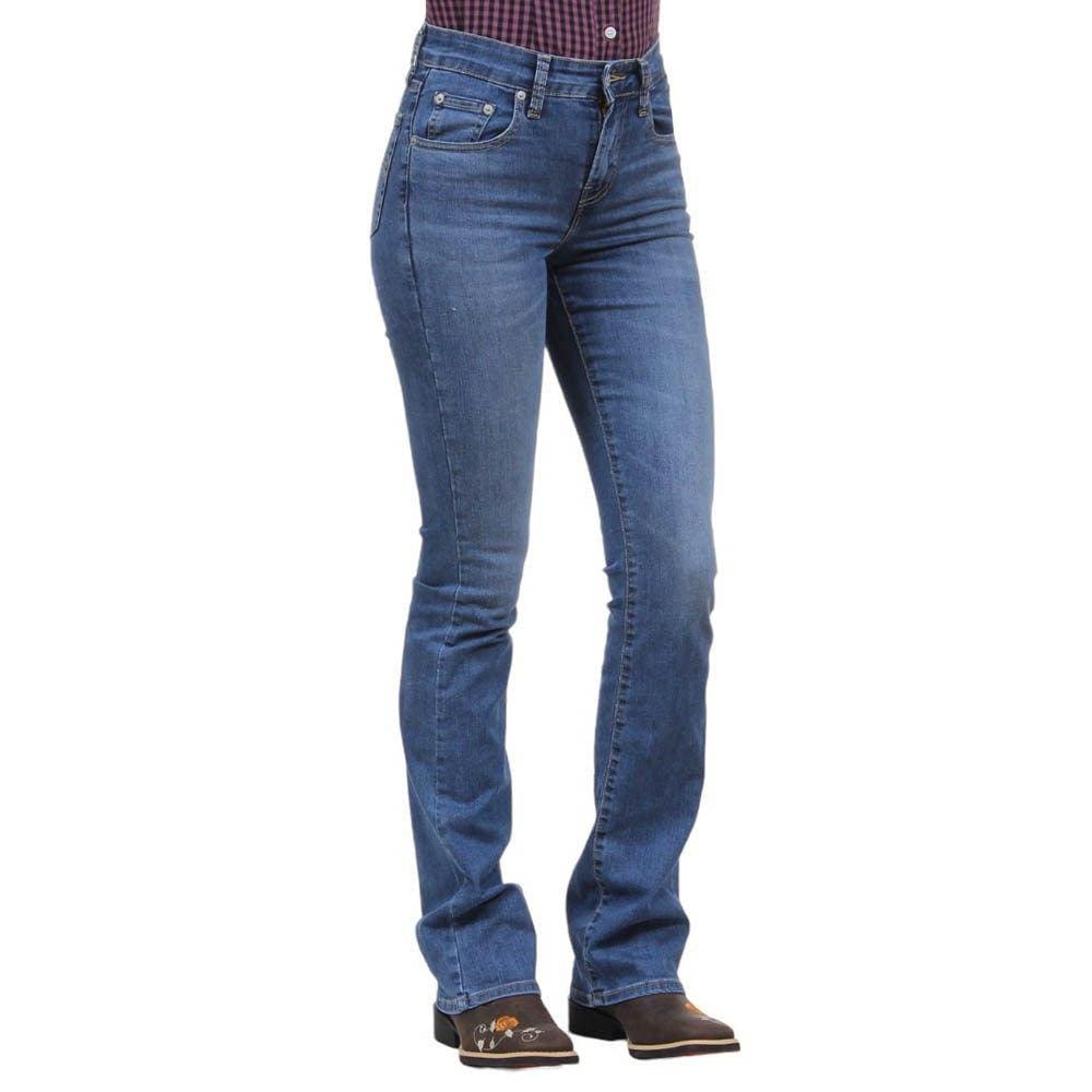 Calça Jeans Feminina 725 High-Rise Azul Levi`s 33803