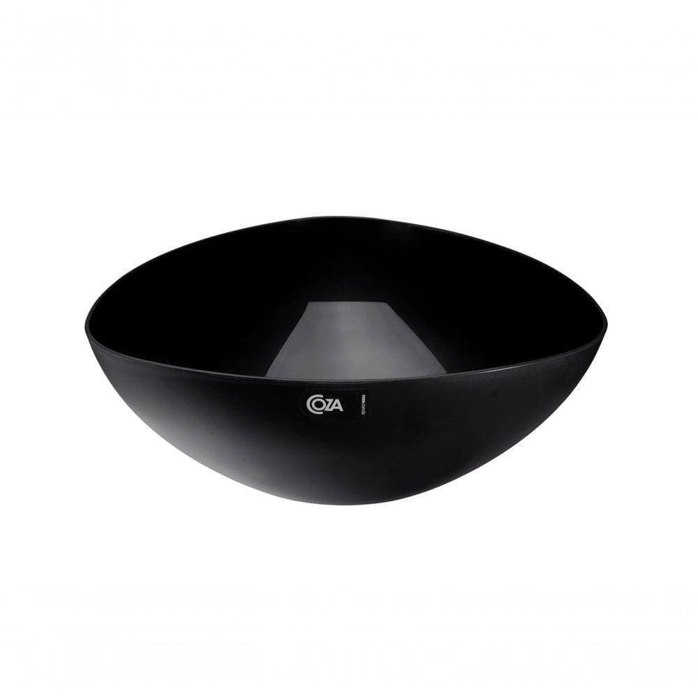 Saladeira Triangular Essential 31,2 X 31,2 X 11,5 Cm 5 L Preto Coza