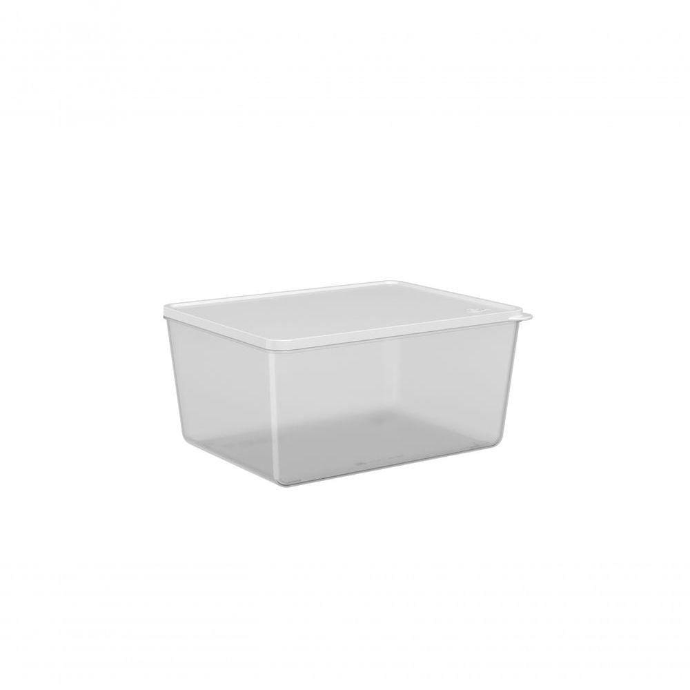 Pote Sem Grade 2,2l Natural Basic Coza 20,3 X 15,8 X 9,8 Cm - 2,2l Natural Coza