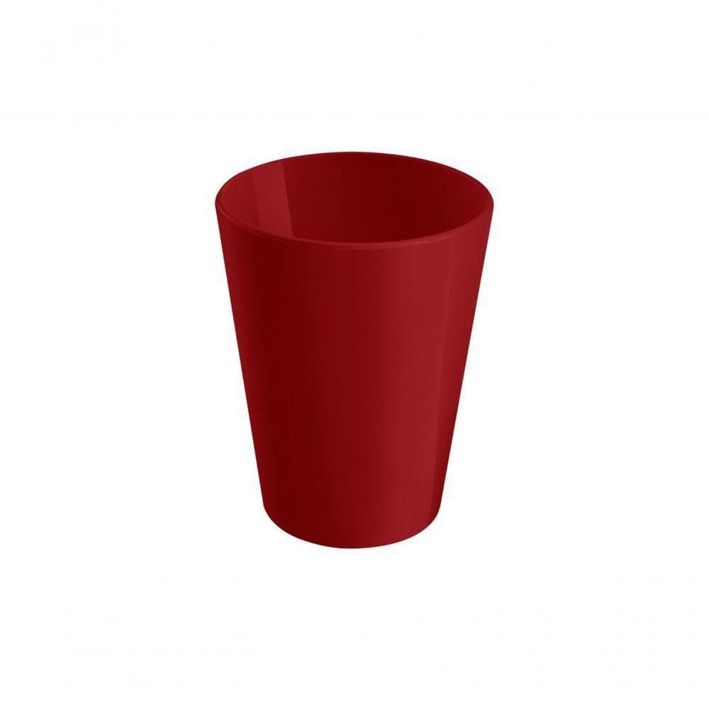 Copo Casual 7,3 X 7,3 X 8,9 Cm 200 Ml Vermelho Bold Coza