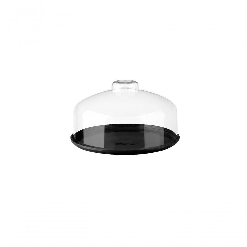 Porta-queijo Minas Cozy Preto Coza