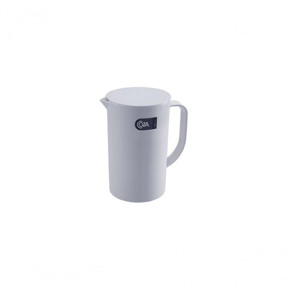 Jarra Com Tampa Casual 15 X 10,7 X 17,9 Cm 1 L Branco Coza