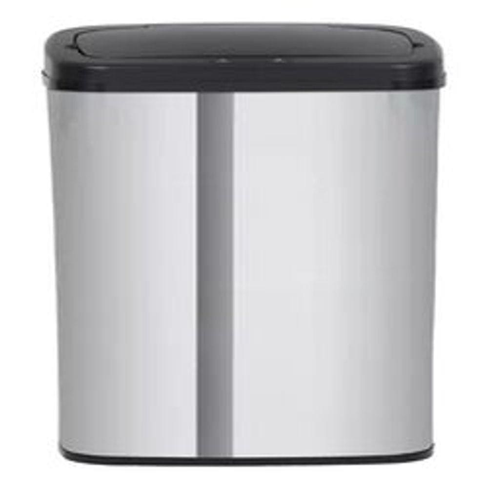 Lixeira Automática Aço C/ Sensor 50 Litros 78x32x24cm Inox