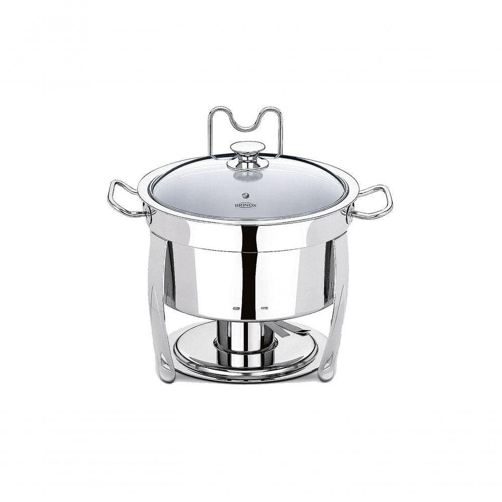 Rechaud Redondo 8 Litros - Savoy 33 X 43 Cm - Brinox
