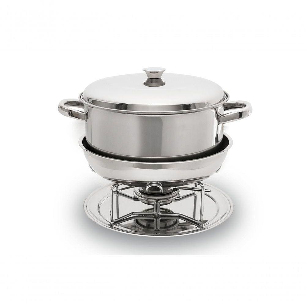 Rechaud Com Banho Maria 5,7 Litros - Platanos - Brinox