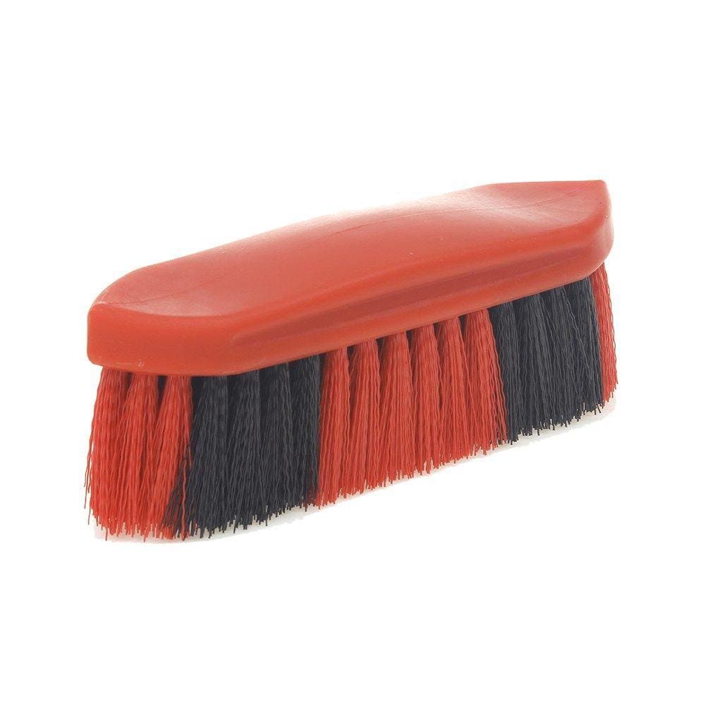 Escova para Cavalo com Cerdas de Nylon Vermelho Instep 31815