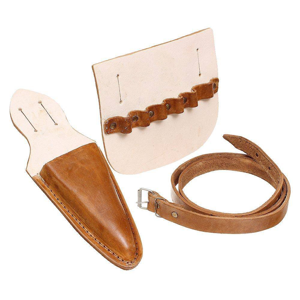 Cinto Porta Ferramentas de Couro Marrom Rodeo West 30358