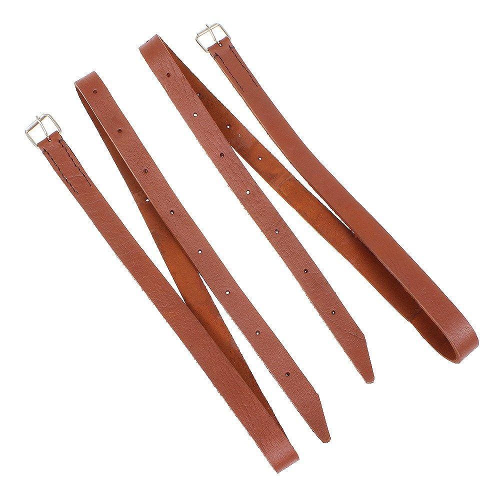 Loro de Couro Havana para Arreios e Selas com Fivela de Metal Bronc-Steel 28744