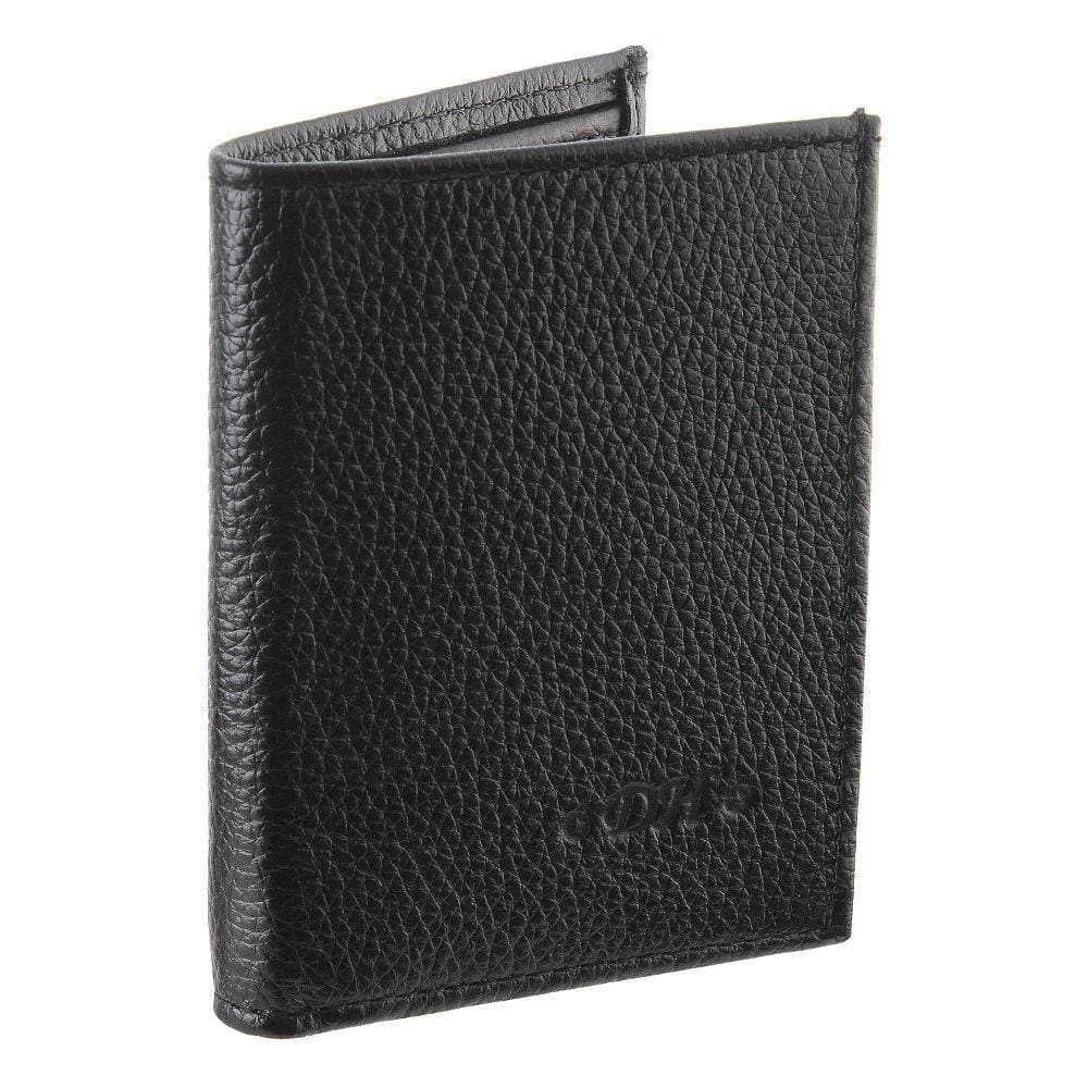 Carteira de Couro Preto Masculina DH Couros 28589
