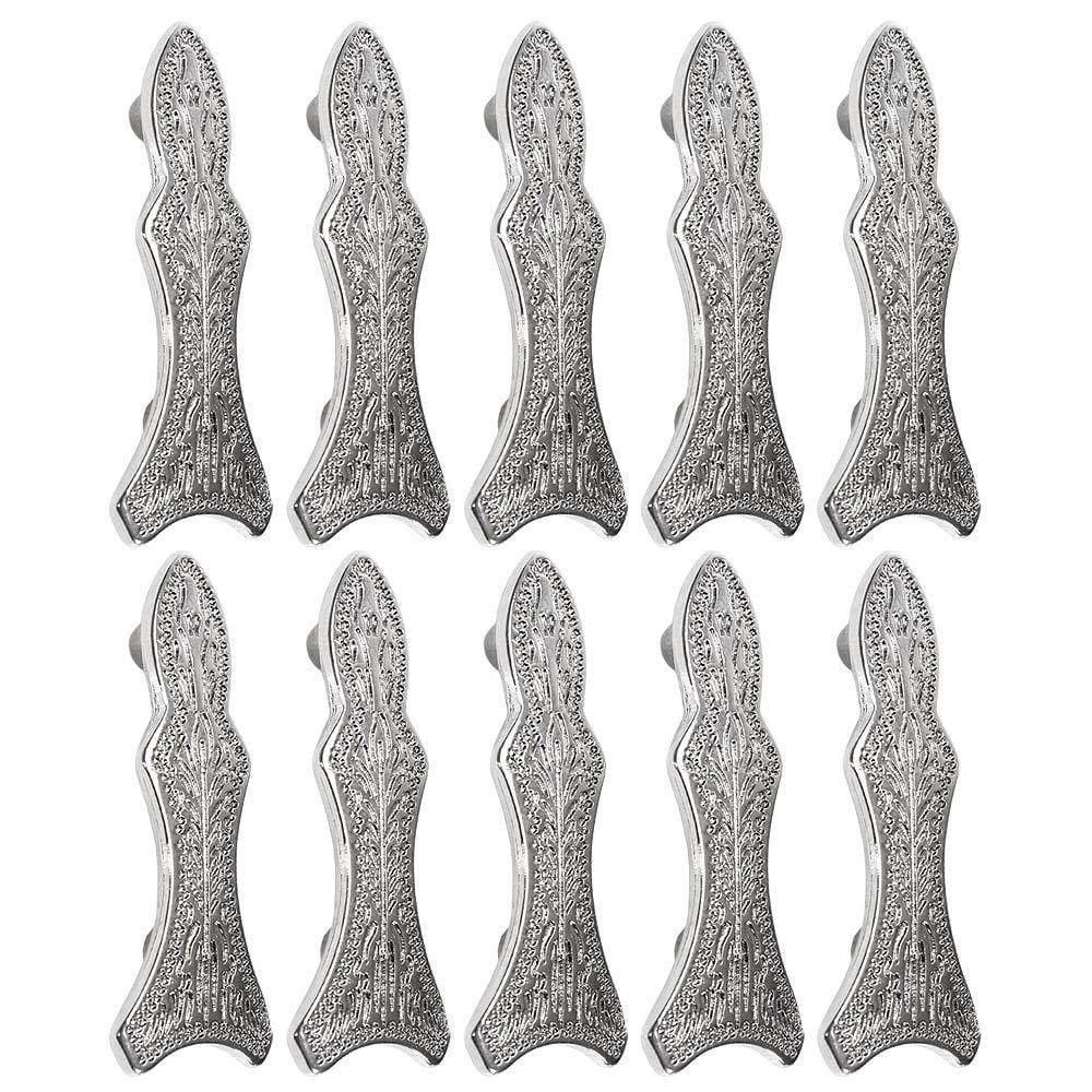 Kit com 10 Margaridas 46x17mm Niquel Rodeo West 25621