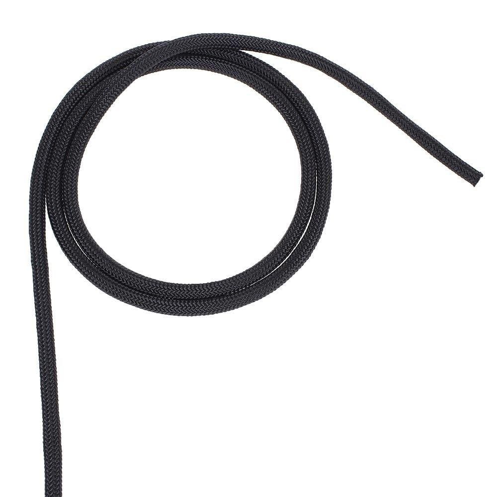 Corda Trançada 100% Polipropileno 8mm Preta - Rodeo West 17646