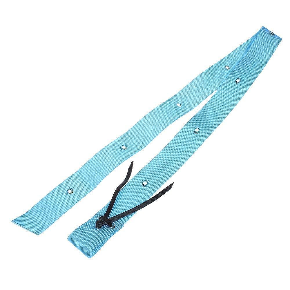 Látego de Nylon Azul com Tento de Couro M Reis 28634