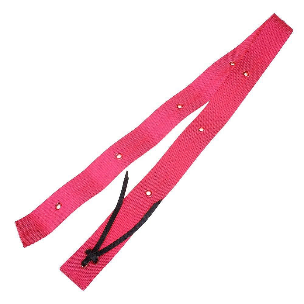 Látego de Nylon Rosa com Tento de Couro M Reis 28635