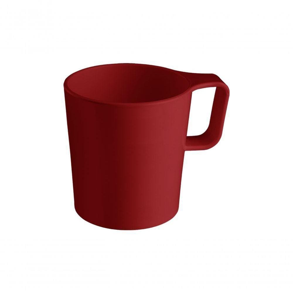 Caneca Empilhável Casual 8 X 6 X 6,5 Cm 125 Ml Vermelho Bold Coza