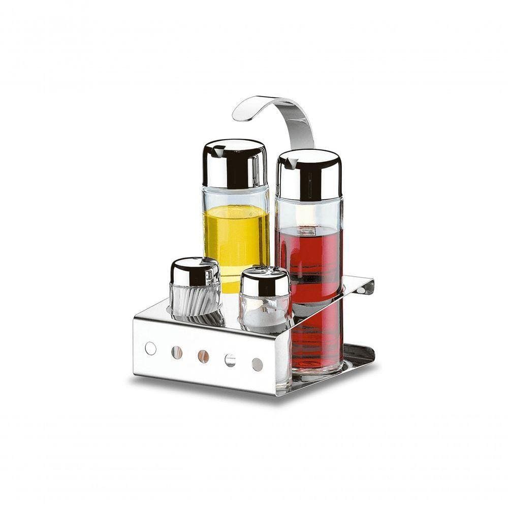 Galheteiro Inox 5 Peças - Parma - Brinox