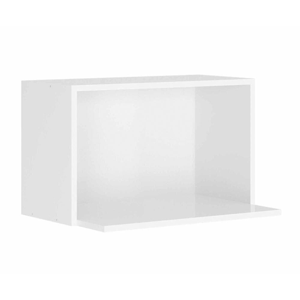 Armário Aéreo Micro-ondas Kali Premium 60cm Branco - Nicioli