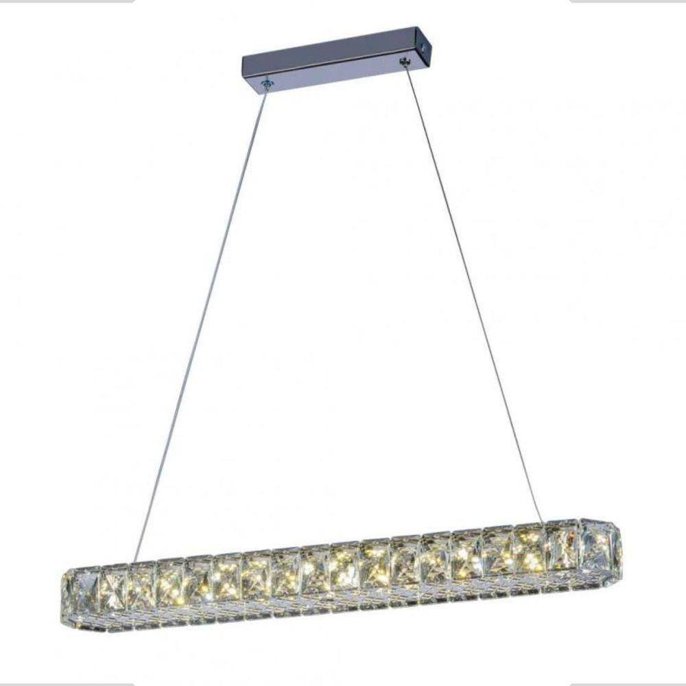 Pendente Tokyo Led Strip Retangular 18W 4000K 600X95 Mm