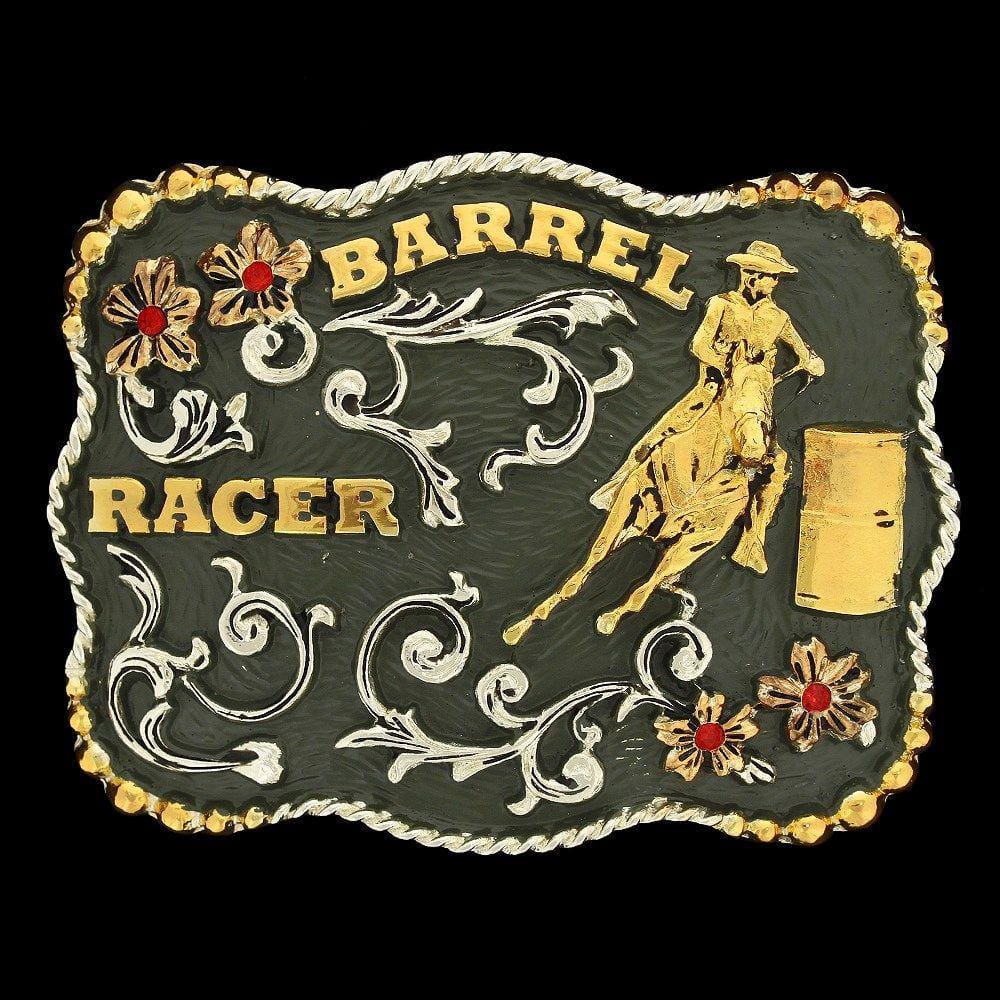 Fivela Master Premium Barrel Racer com Strass 9714