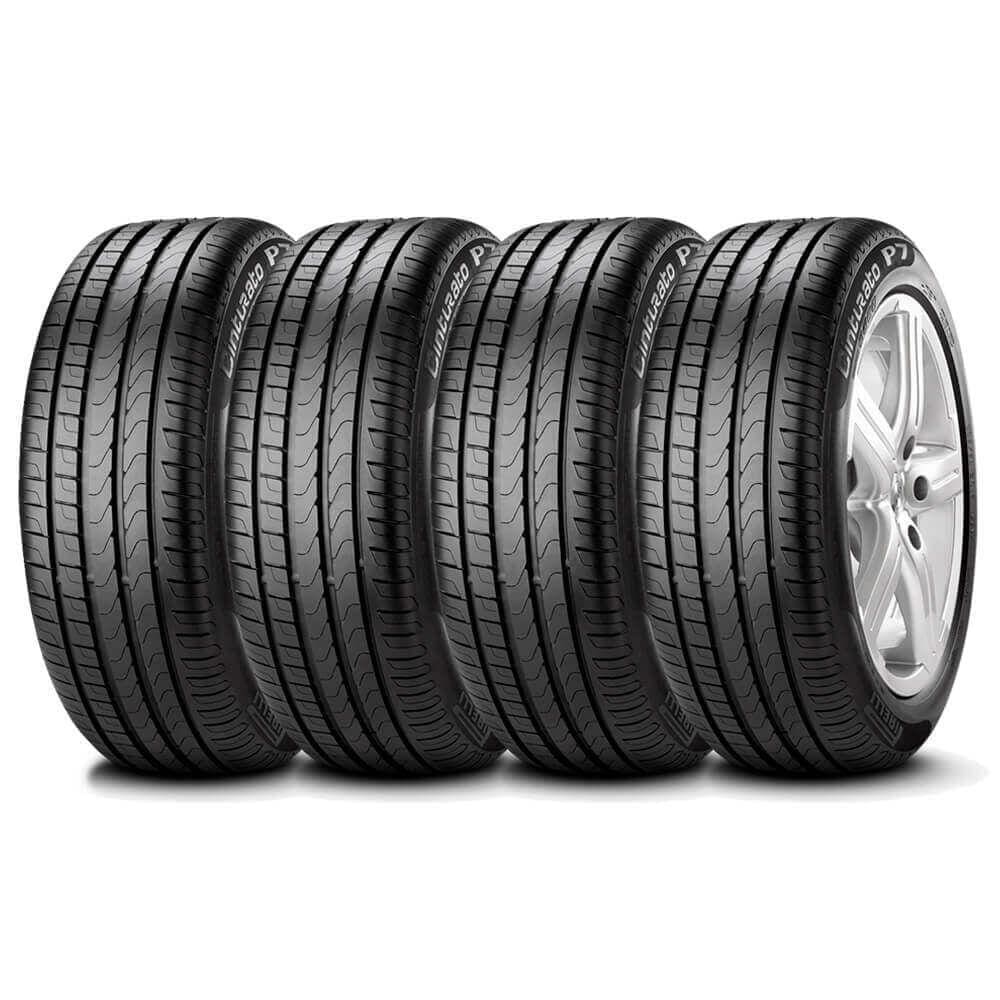 Kit 4 Pneu Pirelli Aro 18 215/45r18 89w Cinturato P7