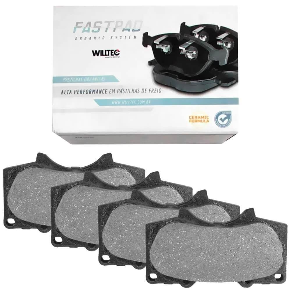 Pastilha Freio Hilux Sw4 2006 A 2015 Diant Fastpad Wiltec