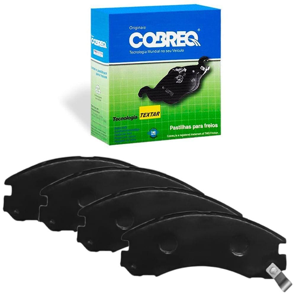 Kit Pastilha Freio Pajero Outlander Dianteira Akebono Cobreq