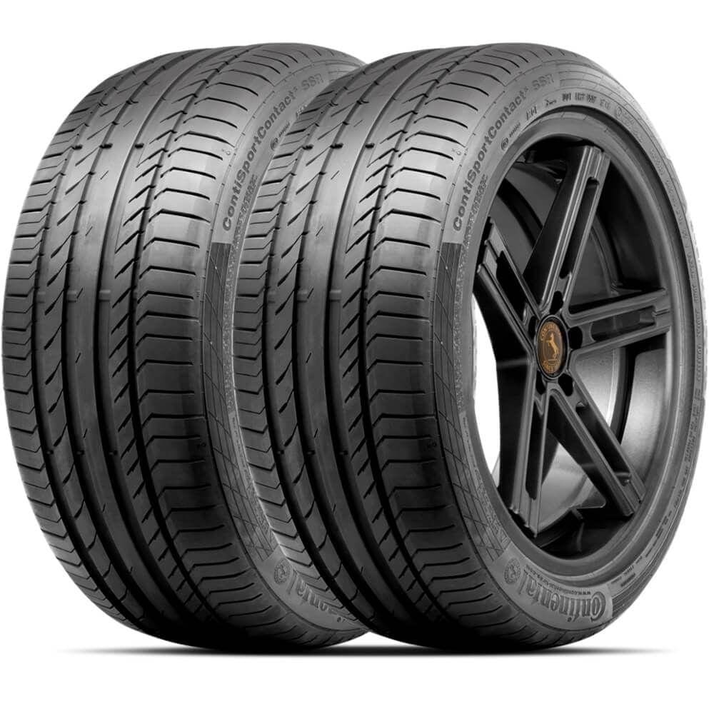 Kit 2 Pneu Continental Aro 19 225/40r19 93y Contisportcontac