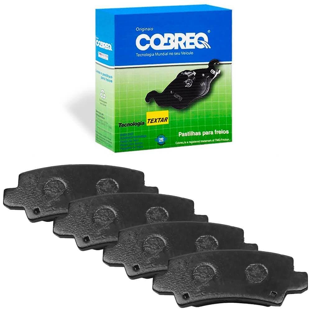 Kit Pastilha Freio Chery Face Dianteira Mando Cobreq N1486