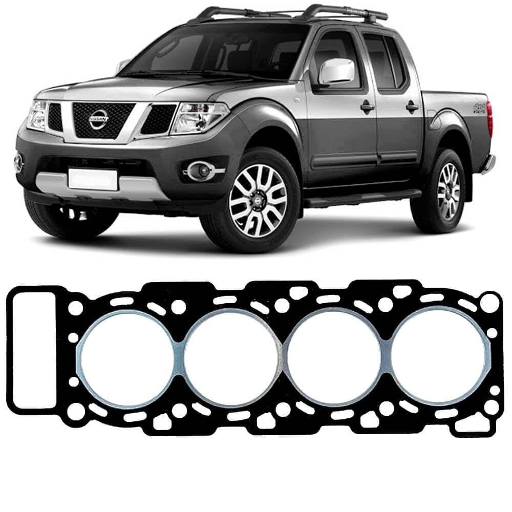 Junta Cabeçote Motor Nissan Frontier 2.8 2002 A 2008 Fibra