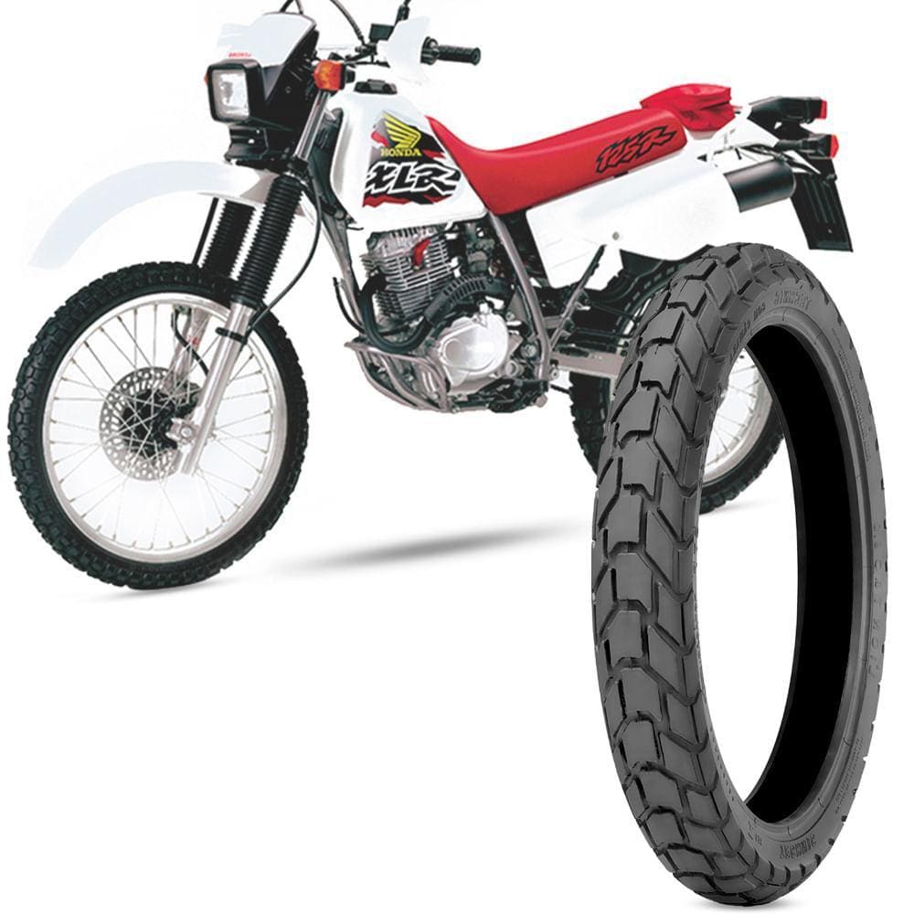 Pneu Moto Technic Xlr Aro 18 110/80-18 58p Traseiro Tt T&c