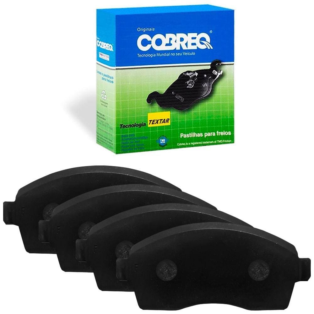 Kit Pastilha Freio Volkswagen Polo 2002 A 2019 Lucas Cobreq