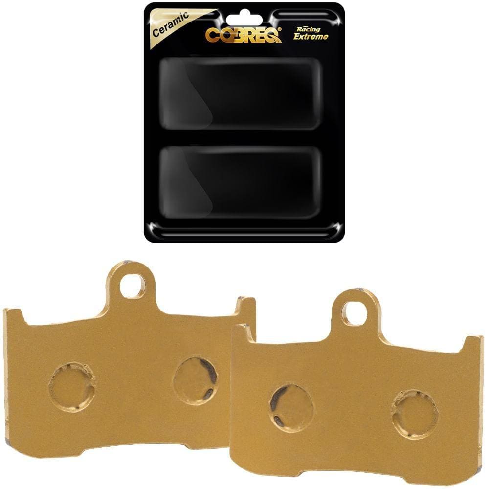 Pastilha Freio Moto Cerâmica Kawasaki Triumph Cobreq N1812c