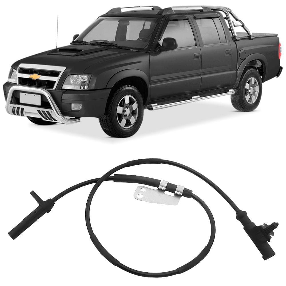 Sensor Freio Abs S10 2.4 2008 A 2012 Dianteiro Bosch