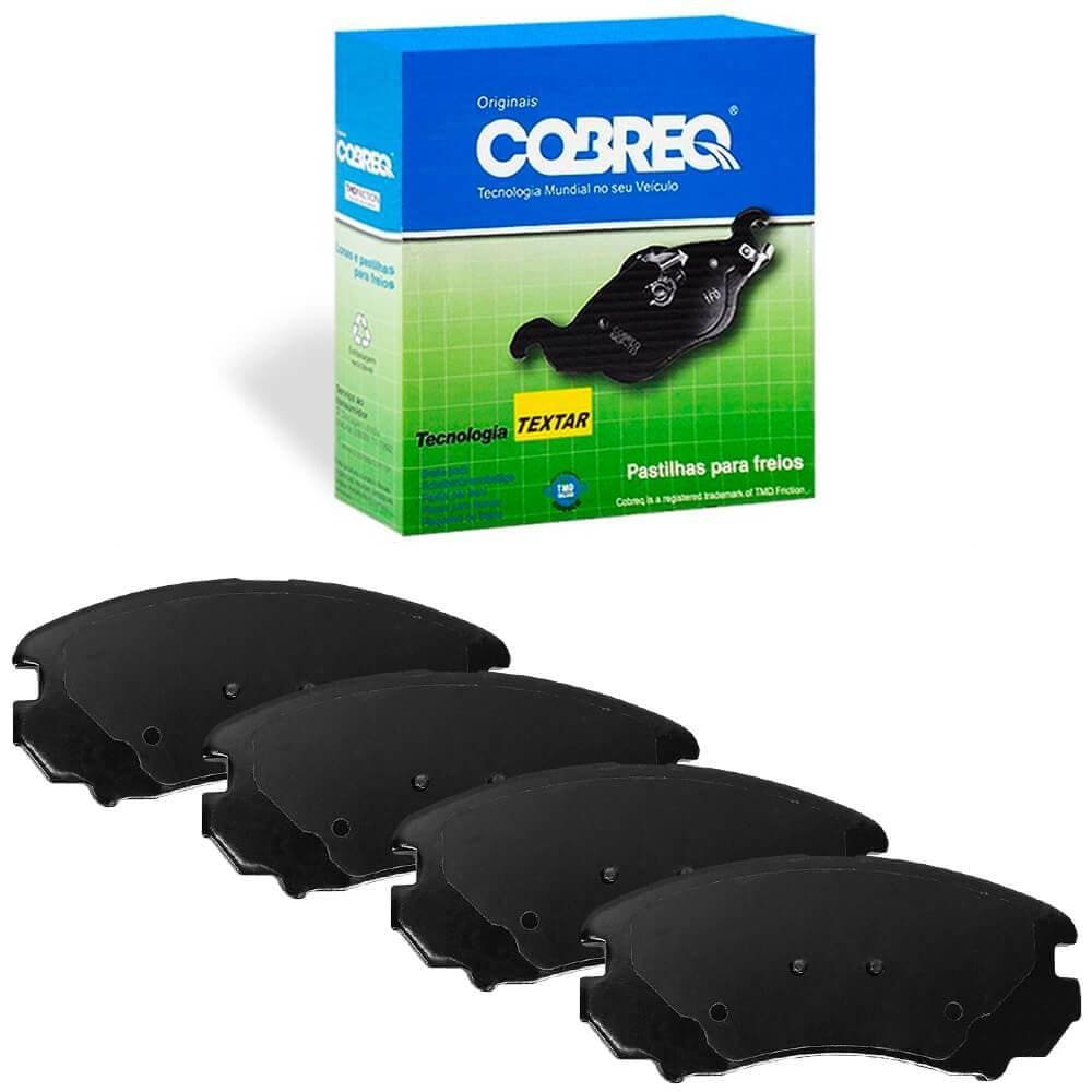 Kit Pastilha Freio Sonata Tucson Dianteira Mando Cobreq
