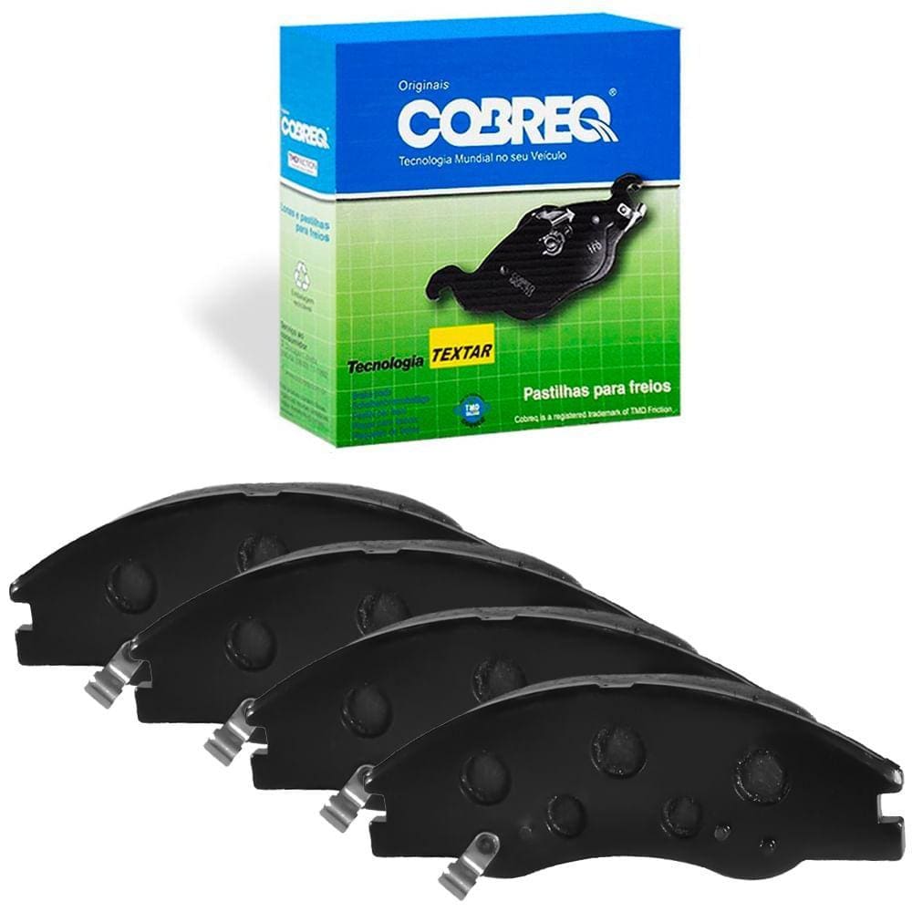 Kit Pastilha Freio Cerato 2006 A 2008 Dianteira Mando Cobreq