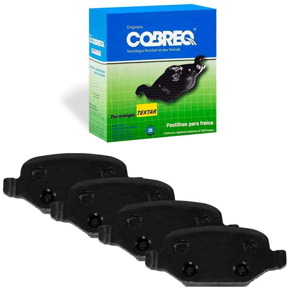 Kit Pastilha Freio Fiat Bravo Stilo Traseira Bosch Cobreq