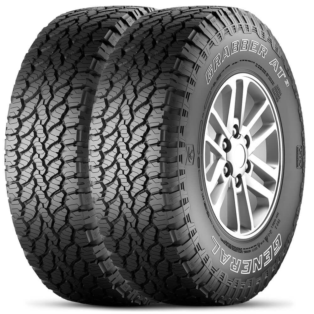 Kit 2 Pneu Continental 275/45r20 110v Xi Fr Grabber At3