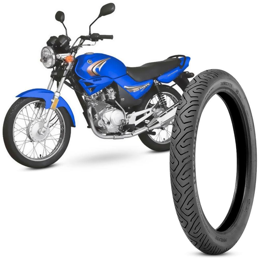 Pneu Moto Ybr 125 Technic Aro 18 2.75-18 42p Diant Sport Tl