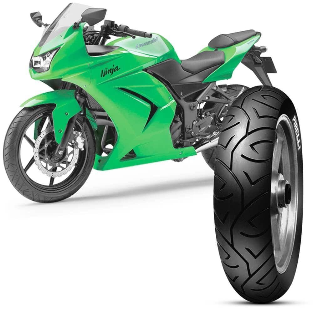 Pneu Moto Ninja 250 130/70-17 62s Tl Traseiro Sport Demon