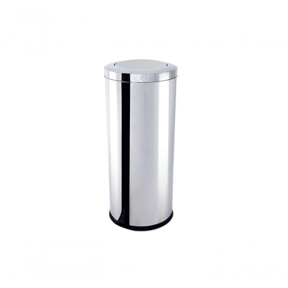 Lixeira Inox Tampa Basculante 47litros Decorline 30x70