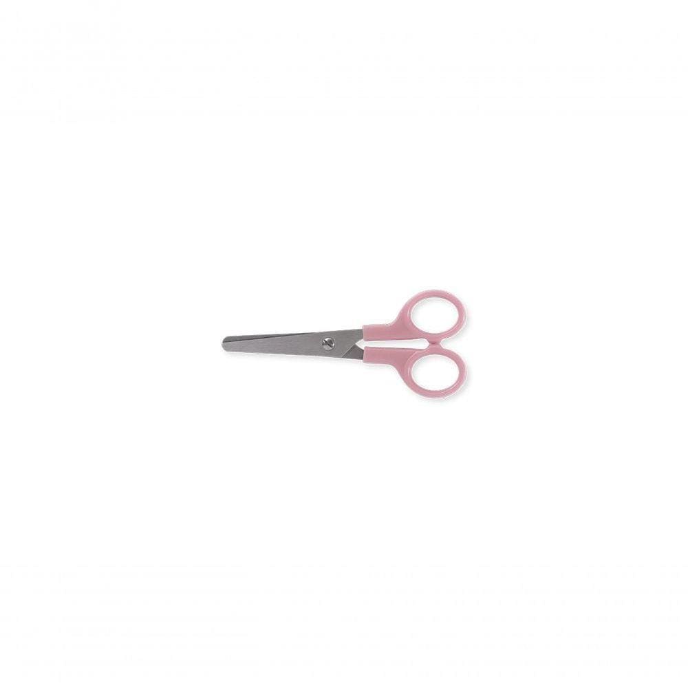 Tesoura Escolar Rosa Tesouras Brinox 4 1/2\" 11,5 Cm Rosa Brinox