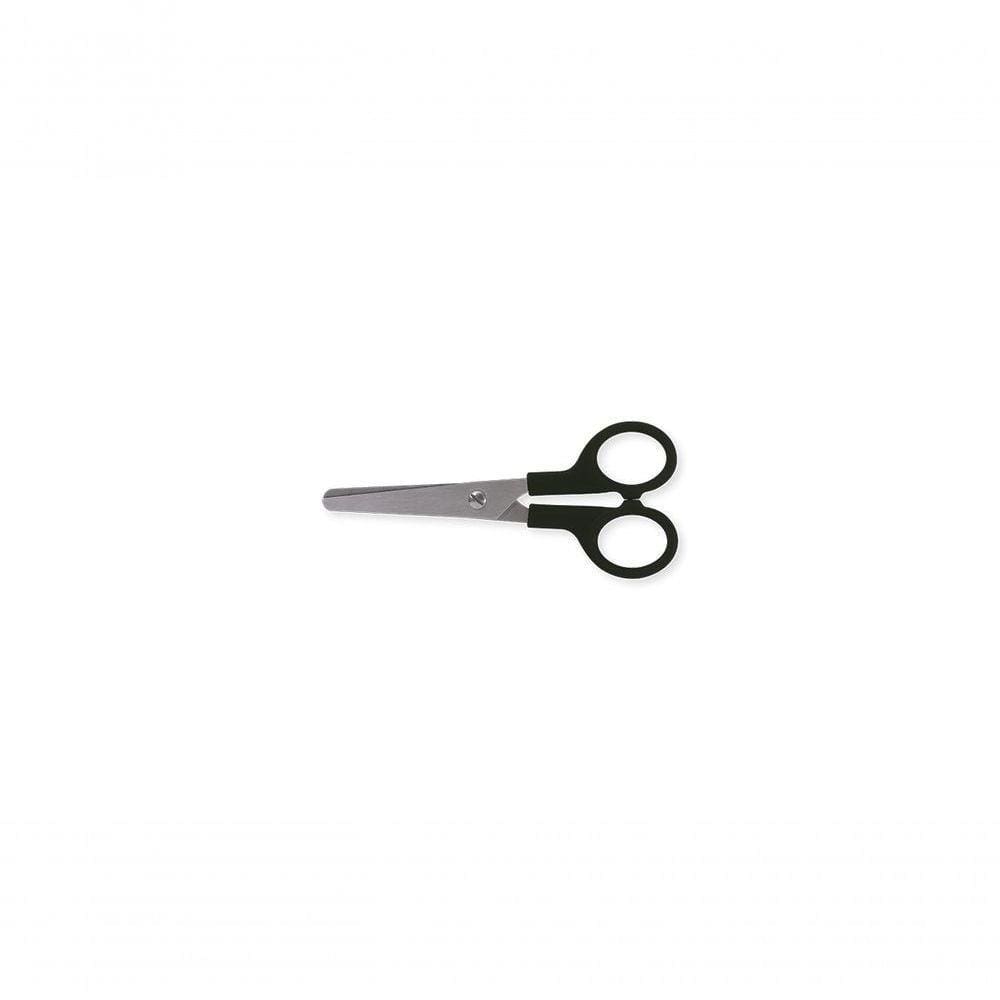 Tesoura Escolar Preta Tesouras Brinox 4 1/2\" 11,5 Cm Preto Brinox