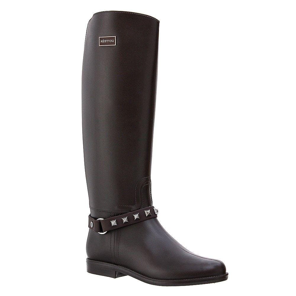 Galocha Feminina Marrom Montaria Gasf 29185