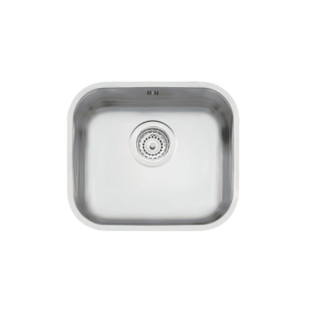 Cuba de embutir Tramontina Lavínia 40 BL em aço inox acetinado 40x34 cm