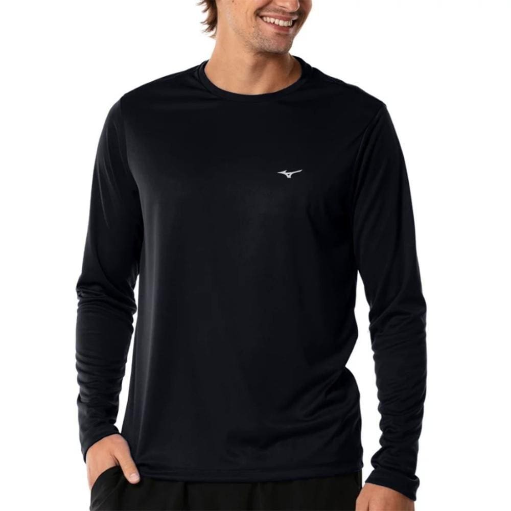 Camiseta Mizuno Masculina Manga Longa Energy