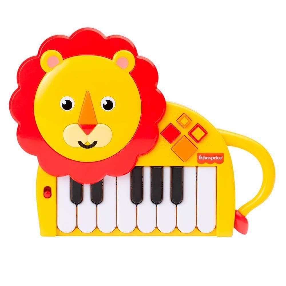 Piano Infantil Musical - Fisher-Price - Leão - Fun Divirta-Se