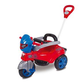 Motoca Infantil Azul e Vermelho com Pedal - CALESITA-953