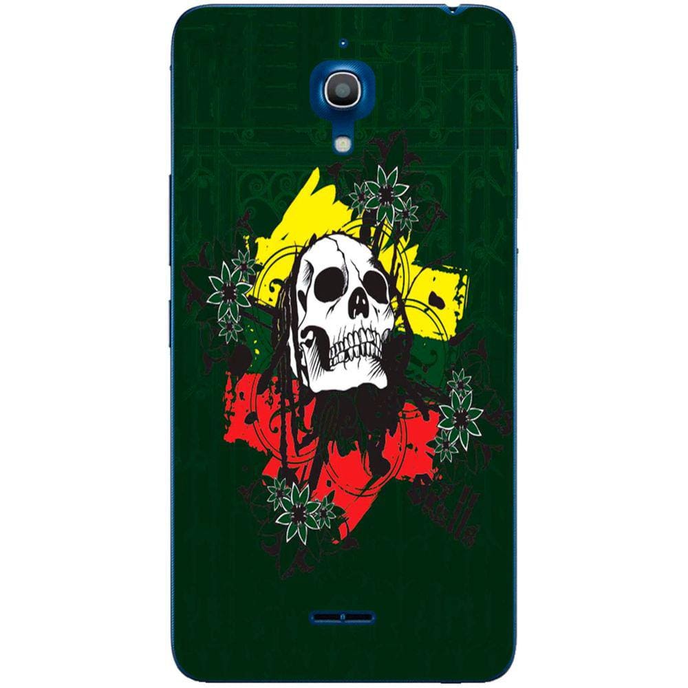 Capa Adesivo Skin024 Verso Para Alcatel A2 XL 2017