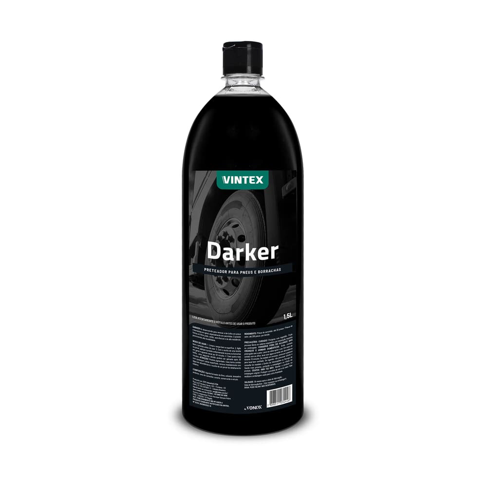 Darker Pneu Pretinho Renova Plástico 1,5l Vonixx