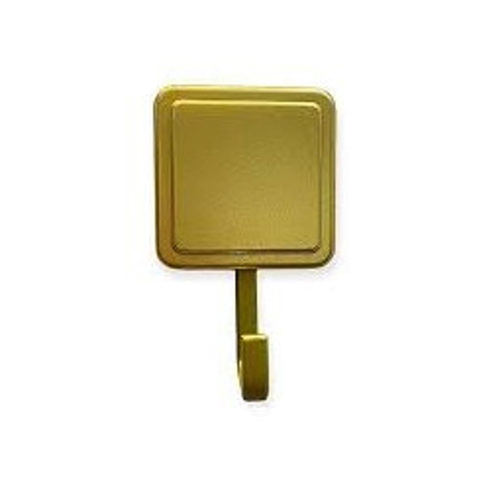 Cabide Gancho Adesivo Dourado Acetinado - FUTURE