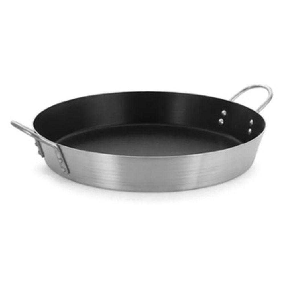 Frigideira Tacho Paella 30cm Antiaderente Teflon Hotel Wok